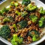 Ground Beef And Broccoli