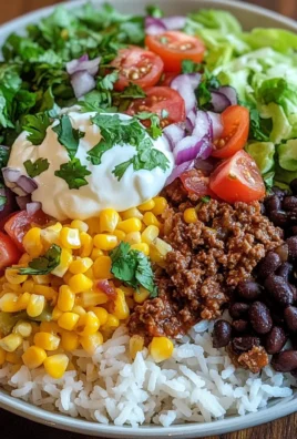 Ground Beef Burrito Bowls: Create Deliciousness Today!