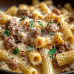 Indulgent Creamy Italian Sausage Rigatoni That’s Pure Comfort