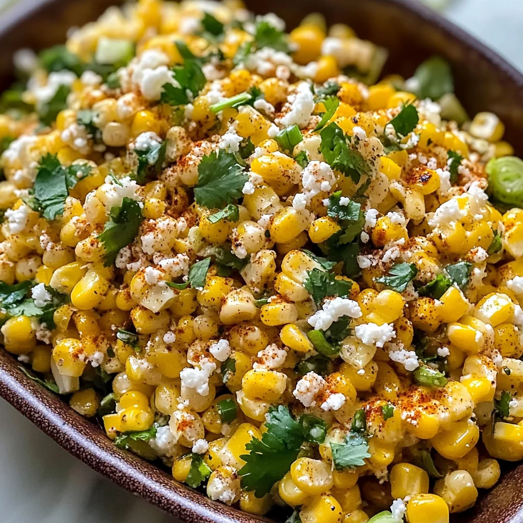 Irresistible Mexican Street Corn Salad