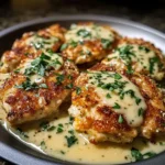 Irresistible Parmesan Chicken with Garlic Sauce