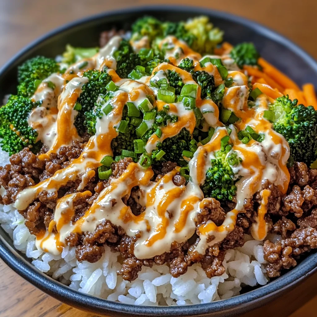 Korean Beef Bowl with Spicy Mayo: A Flavorful Delight!