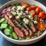 Mediterranean Steak Bowls