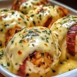 Melted Mozzarella & Ranch Chicken Bombs