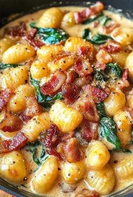 One-Pot Tuscan Bacon Gnocchi