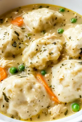 One Pot Chicken Dumpling Soup (with refrigerated biscuit dough!)