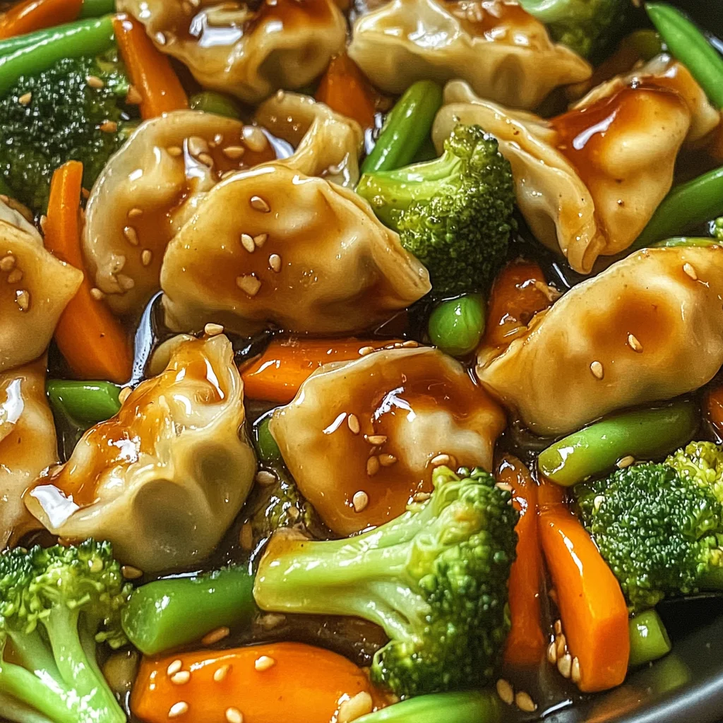 Savor the Flavor in This Quick Potsticker Stir Fry Recipe
