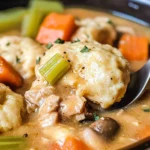 Slow Cooker Chicken & Dumplings