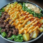 Smash Burger Bowl Easy and Quick Recipe