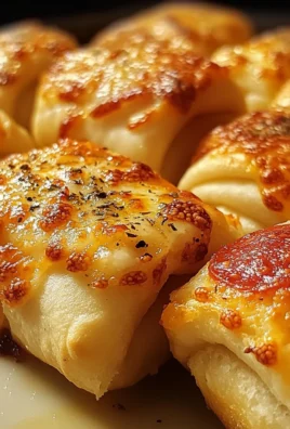 Air Fryer Cheesy Pepperoni Pizza Rolls