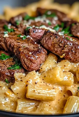 Bold Cajun Steak & Creamy Honey Pasta Skillet