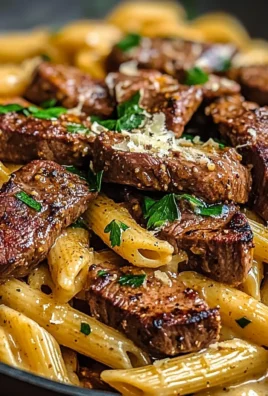 Bold Cajun Steak & Creamy Honey Pasta Skillet