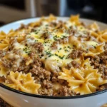 Cajun Garlic Butter Beef with Creamy Cheddar Bowtie Pasta