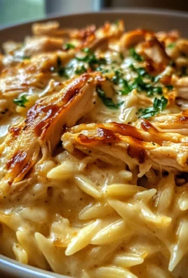 Creamy Bold BBQ Ranch White Cheddar Chicken Orzo