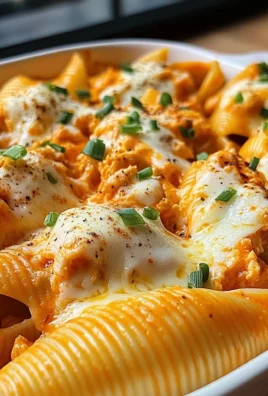 Creamy Buffalo Chicken Stuffed Shells