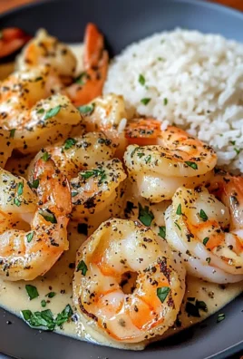 Creamy Garlic Pepper Shrimp with Herb Rice Quick & Elegant Dinner