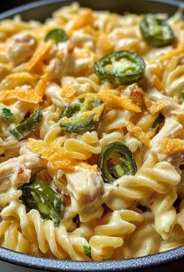 Creamy Jalapeño Popper Chicken Pasta