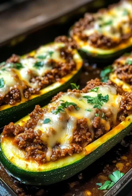 Easy Ground Beef Zucchini Boats (Healthy and Delicious)