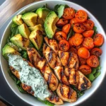 Loaded Grilled Chicken & Sweet Potato Power Bowl