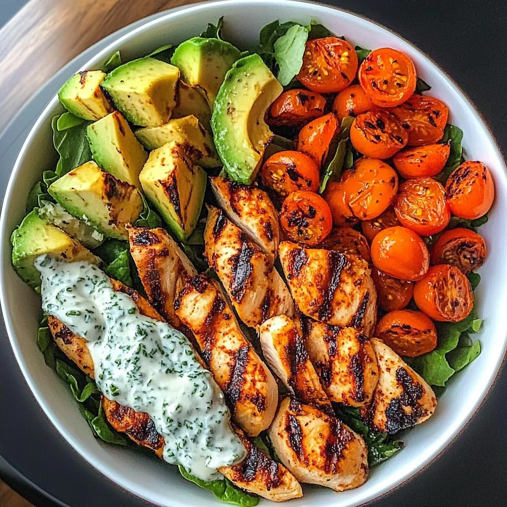 Loaded Grilled Chicken & Sweet Potato Power Bowl