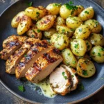 Next-Level Grilled Chicken with Herb Cream Potatoes