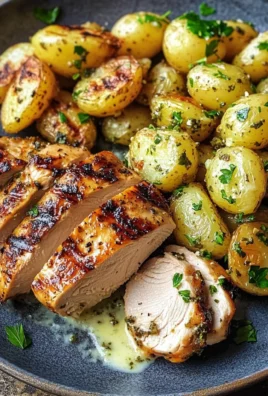 Next-Level Grilled Chicken with Herb Cream Potatoes