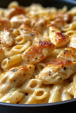 One-Pot Creamy Cajun Honey BBQ Chicken Pasta