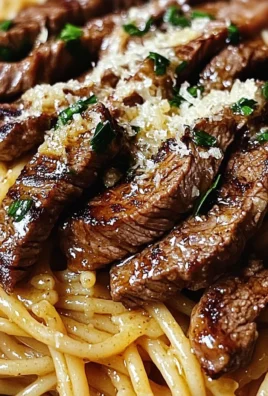 One-Pot Honey Garlic Parmesan Steak Pasta