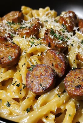 One-Pot Zesty Honey Mustard Sausage Pasta