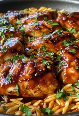 One Pan Sweet and Smoky BBQ Chicken Orzo