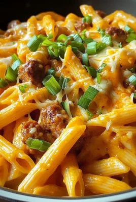 One Pot Spicy Buffalo Ranch Sausage Pasta Skillet