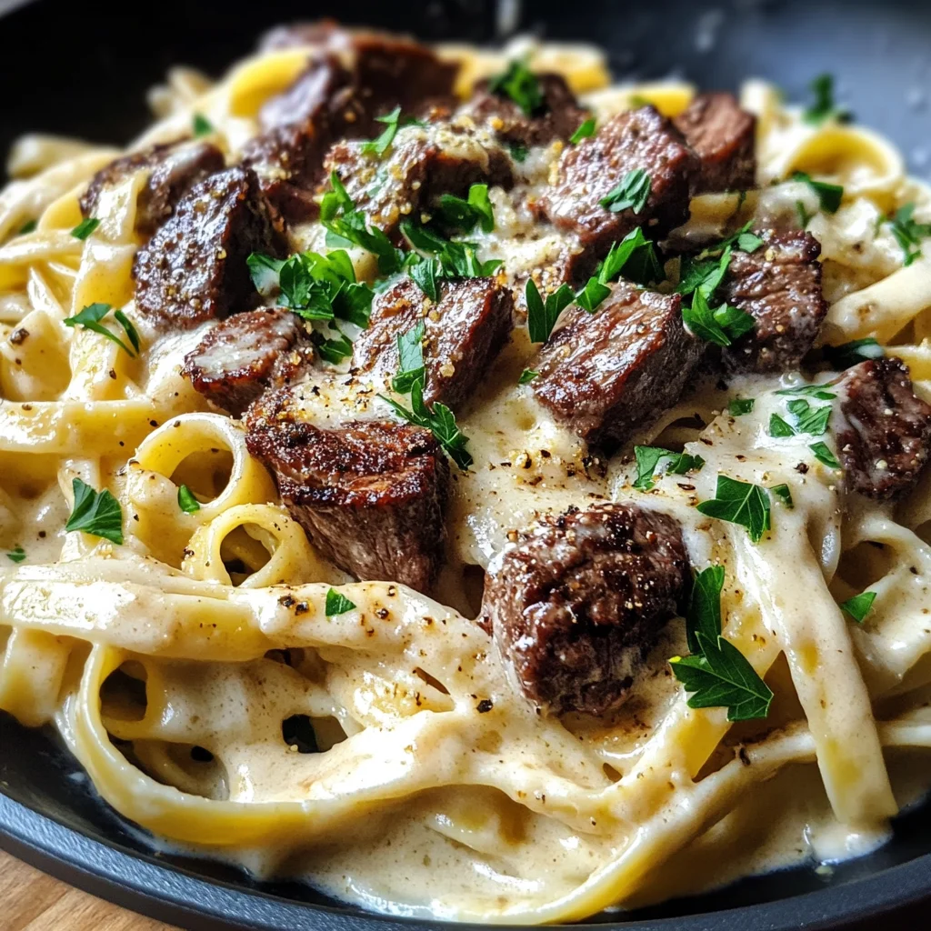 Irresistible One Skillet Smoky Garlic Butter White Cheddar Steak Pasta irresistible-one-skillet-smoky-garlic-butter-white-cheddar-steak-pasta