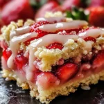 Strawberry Shortcake Bars Quick and Simple Recipe