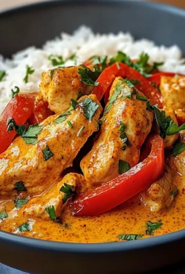Ultimate Creamy Paprika Chicken & Pepper Rice Bowl