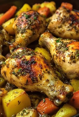 Ultimate Herb-Roasted Chicken Drumsticks with Veggies